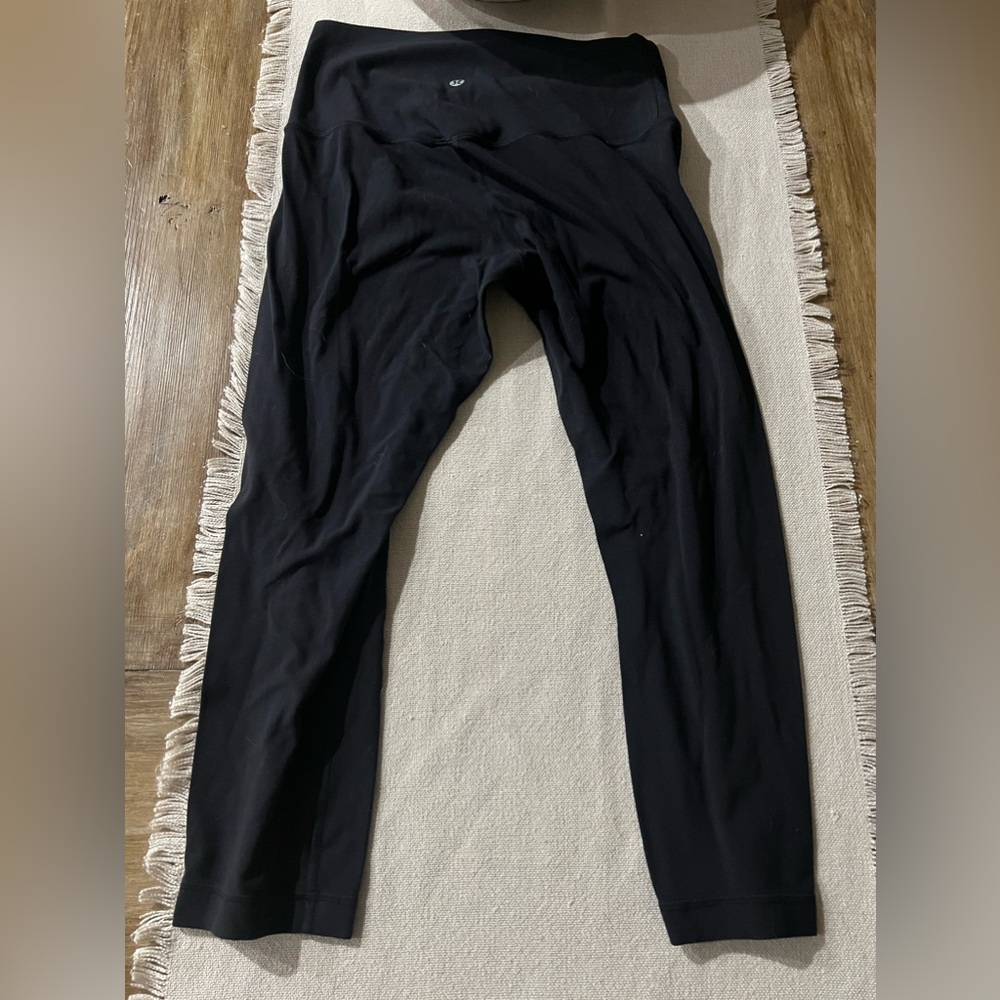 Lululemon Crop Align Leggings size 8 black